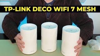 TP Link Deco WiFi 7 Mesh Setup and Speed Tests Is WiFi 7 worth it [upl. by Novahs]