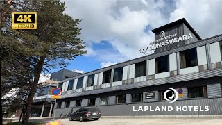 LAPLAND HOTELS SKY OUNASVAARA HOTEL  Northern Comfort Room Sky Kitchen amp View Breakfast 4K [upl. by Eseryt]