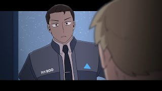 Connor Rooftop Scene All Outcomes  Detroit Become Human [upl. by Akcebar655]