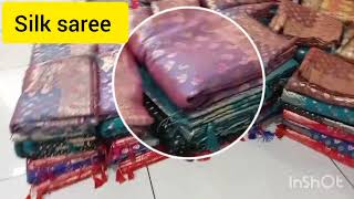 स्टॉक सिल्क saree का फिर आ गया है तो जल्दी ऑर्डर किजिये Amitvolgs82 shortvideo [upl. by Alletse]