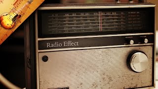 How To Make A Radio Effect In Garageband 10 [upl. by Etnahsal]