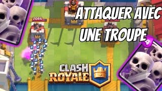 Clash Royale  Gagner avec UNE SEULE Troupe  FUN [upl. by Swinton]