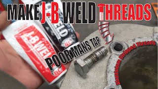 FIX stripped bolt hole threads the POOR MANS WAY [upl. by Nraa33]