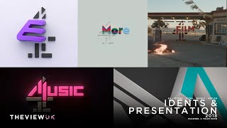 E4 More4 Film4 4Music amp 4seven  2018 Idents amp Presentation  2018 [upl. by Doowle]