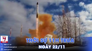 Thời sự 11h trưa 2211 Xung đột NgaUkraine nóng lên với tên lửa Oreshnik  VNews [upl. by Nelad798]