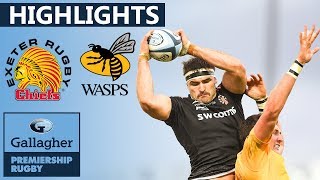 Exeter v Wasps HIGHLIGHTS  Huge Win At Sandy Park  Gallagher Premiership 201920 [upl. by Fosque751]