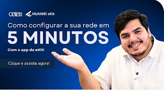 Configure sua rede em 5 minutos com o APP eKit [upl. by Sinylg]