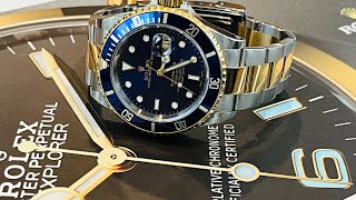 Rolex Submariner “Bluesy” Ref 116613LB [upl. by Ahseiuqal]