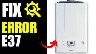 Alpha Boiler E37 Error Code How To Fix [upl. by Kcirred125]