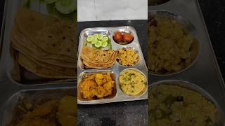 Desi thali box ideas for husband shorts lunchbox shortsvideo [upl. by Keating593]