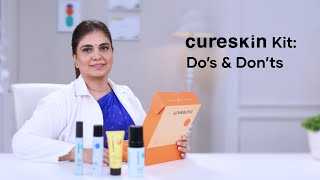 How to use Cureskin Kit  Dr Charu Sharma [upl. by Gabriel]