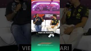 Lewis speaks Italian during press conference 😂🇮🇹 f1 formula1 source F1TV [upl. by Alamaj]