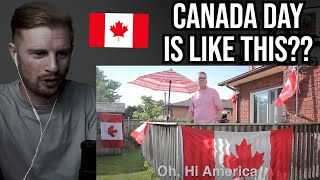 Reaction To Explaining Canada Day to Americans [upl. by Allac844]