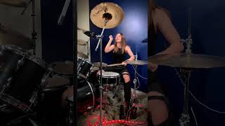 Mammoth WVH  Mr Ed Drum Cover  Drummer Cam Covered LIVE by Female Teen Drummer Lauren Young [upl. by Cown]