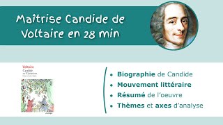 Candide ou lOptimisme de Voltaire en 28min  pour cartonner à lORAL  🎓 [upl. by Leilani230]