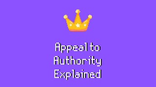 Appeal to Authority Explained Vertical Video  Logical Fallacies in 60 Seconds [upl. by Abbotsen]