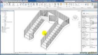 Revit Tutorials Modifying Stair by Component [upl. by Sullivan]