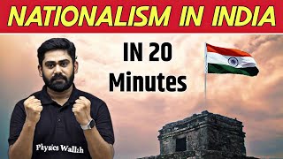 NATIONALISM IN INDIA in 20 Minutes Only  Class 10th Term 2 💥 [upl. by Kcajyllib]