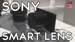 IFA 13  Sony smart lens un objectif photo déporté pour smartphone 0609 [upl. by Cini]