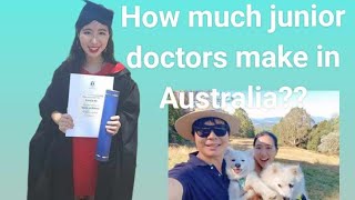 How much junior doctors make in Australia what is locum work [upl. by Kampmann]