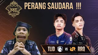 NOBAR RRQ VS LIQUID ID  M6 KNOCKOUT MLBBIDCreator [upl. by Annavas990]