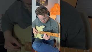 Single pickup Coodercaster blues licks [upl. by Patrice]