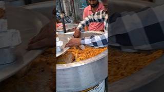 Hyderabad biryani in North India😋 explorewithswathi biryani foodvlogs hyderabadbiryani street [upl. by Herra]