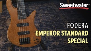 Fodera Emperor Standard Special Bass Review [upl. by Daenis]