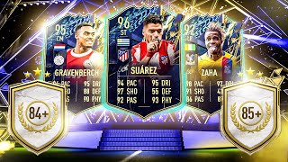 OPENING 85 x20 AND 84 x25 PACKS FOR TEAM OF THE SEASON FIFA22 ULTIMATE TEAM [upl. by Reivilo957]