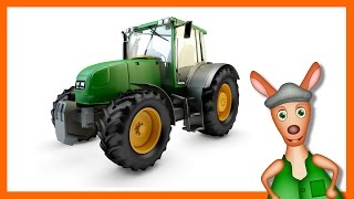 TRACTOR   Farming Trucks For Kids  Things That Go TV [upl. by Nolat139]