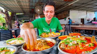 Fish Head Curry Heaven 🐠 MALAYSIAN FOOD  Durian Season in Penang Malaysia [upl. by Avonasac]