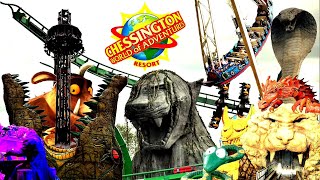 Riding EVERYTHING at Chessington in 1 DAY [upl. by Elicec]