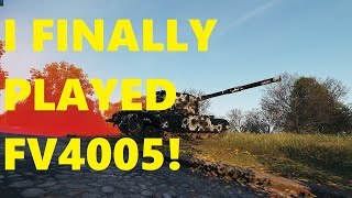 I FINALLY Played FV4005   World of Tanks [upl. by Jenna132]