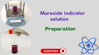 Murexide indicator solution 015 ww  Preparation [upl. by Atnes]