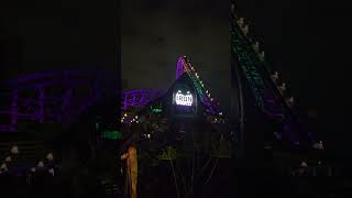 Waiting for Iron Gwazi to drop at night  shorts buschgardenstampa rollercoaster bgt [upl. by Wren]