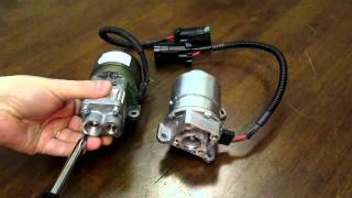 How to change the electric motor in a F1 hydraulic pump used in Ferrari 360 and Maserati cars [upl. by Akemahs]