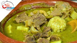 Mole de Olla Verde con Carne de Res [upl. by Rez]