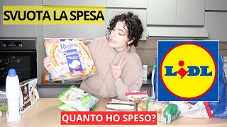 SVUOTA LA SPESA  OFFERTE Lidl [upl. by Eiramlatsyrc]