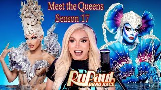 RuPauls Drag Race Season 17 Meet The Queens Reaction [upl. by Kcirddec728]