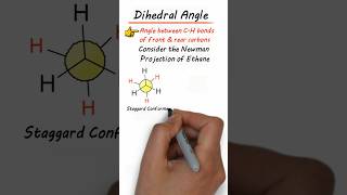 Dihedral Angle😊🤔🌲shorts shortsfeed youtubevideos hanief chemistry [upl. by Sixel]