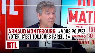 Arnaud Montebourg  quotVous pouvez voter cest toujours pareil quot ancien ministre de léconomie [upl. by Nonah]