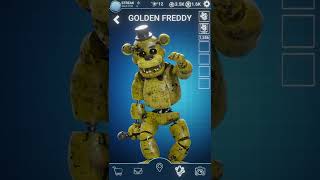 Golden Freddy FNaF AR Workshop Animation [upl. by Liarret]