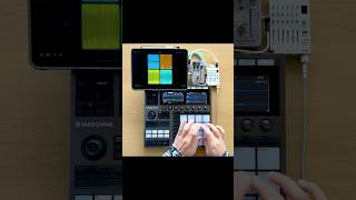 Drum amp Bass live loopingfinger drumming w iPad Loopy Pro Maschine Intelligent Harmony Machine [upl. by Omidyar]