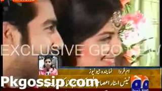 Aisam ul haq amp Faha Mehndi CermonyMARRIED NOWflv [upl. by Ardnuyek]