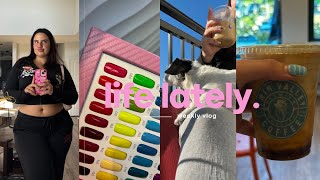 weekly vlog lots of hauls  the house is coming along  new skincare routine  new nails amp more [upl. by Ydnem]