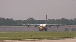 Fat Albert Full Flight Demonstration 2022  C130J Super Hercules [upl. by Enywtna161]