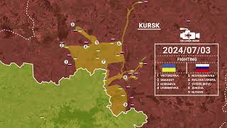 Invasion of Kursk Oblast August 2024 [upl. by Roti]