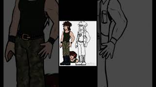 drawing an oc reference sheet oc reference art digitalart metalhead thrashmetal speedpaint [upl. by Stieglitz594]