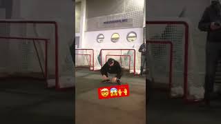 🤯😱🙌Just a goalie warming up… [upl. by Ahsirhcal]