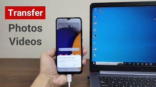 How to Transfer Photos or Videos from Android to Laptop or PC [upl. by Coulson]